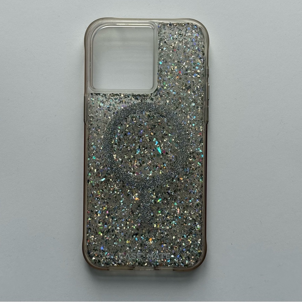 Case-Mate Holographic Glitter iPhone 15 Pro Max Phone Case